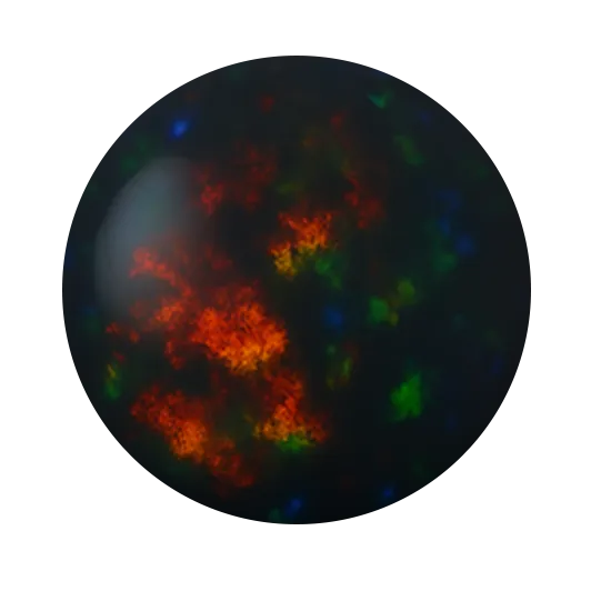 Black Fire Opal Front