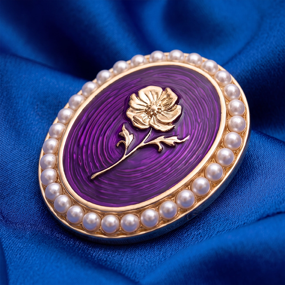 Pride brooch detail
