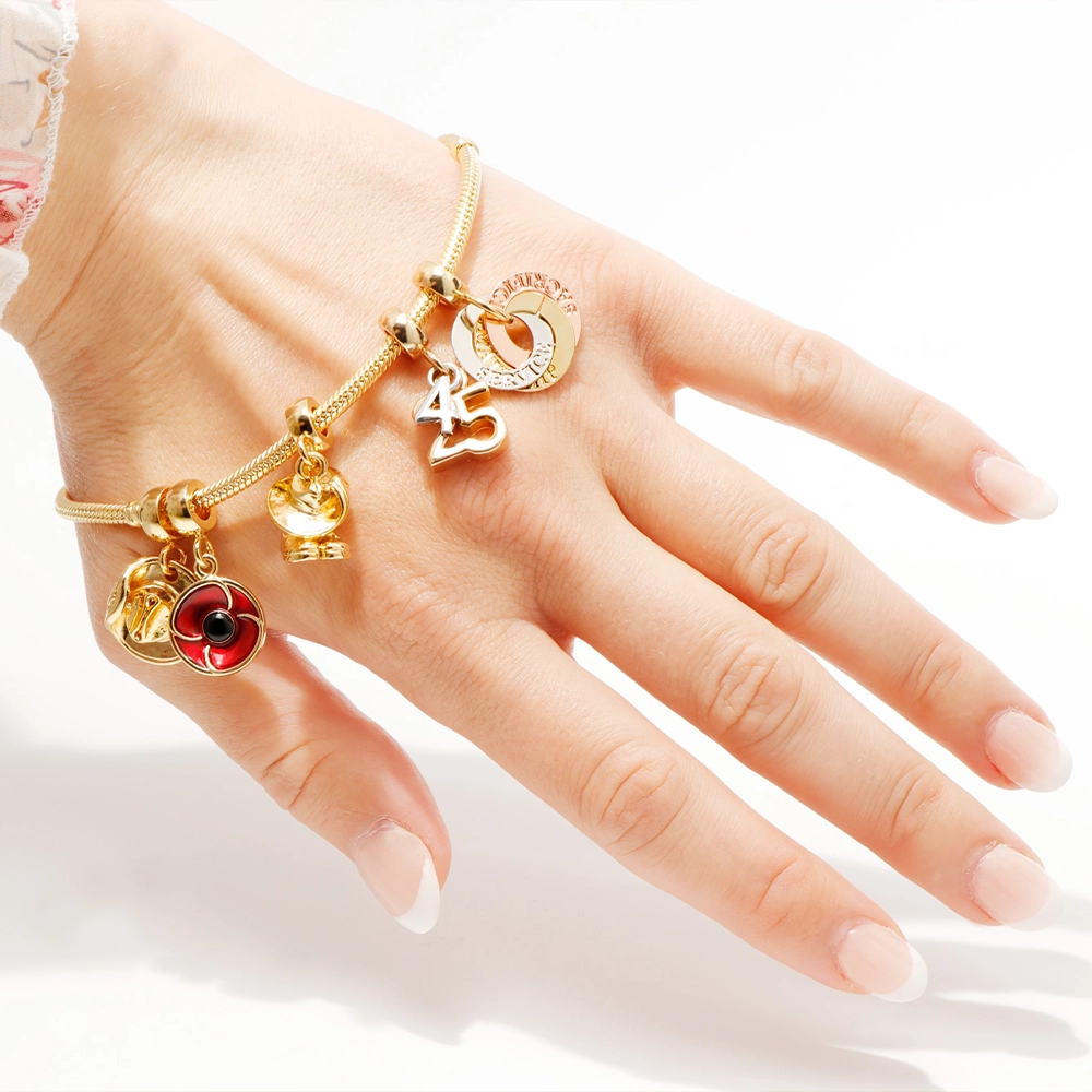 A vast array of Anzac Badges commemorating service