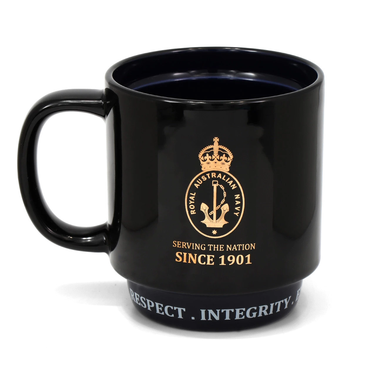 Royal Australian Navy Red Annodised LED Key Ring Torch